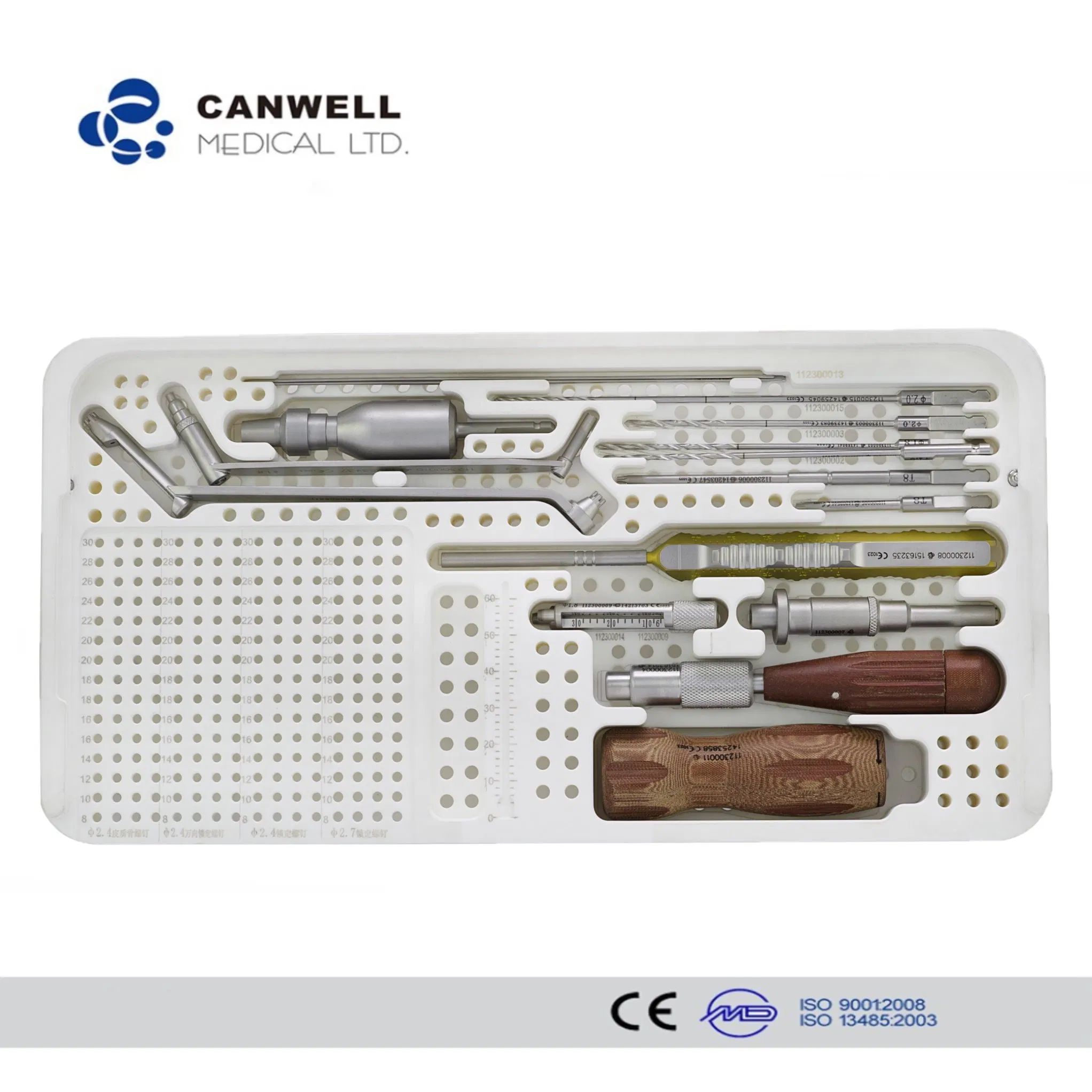 Ao Type Vlp Locking Distal Radius Titanium Bone Plate and Screw Orthopedic Instrument Medical Implants