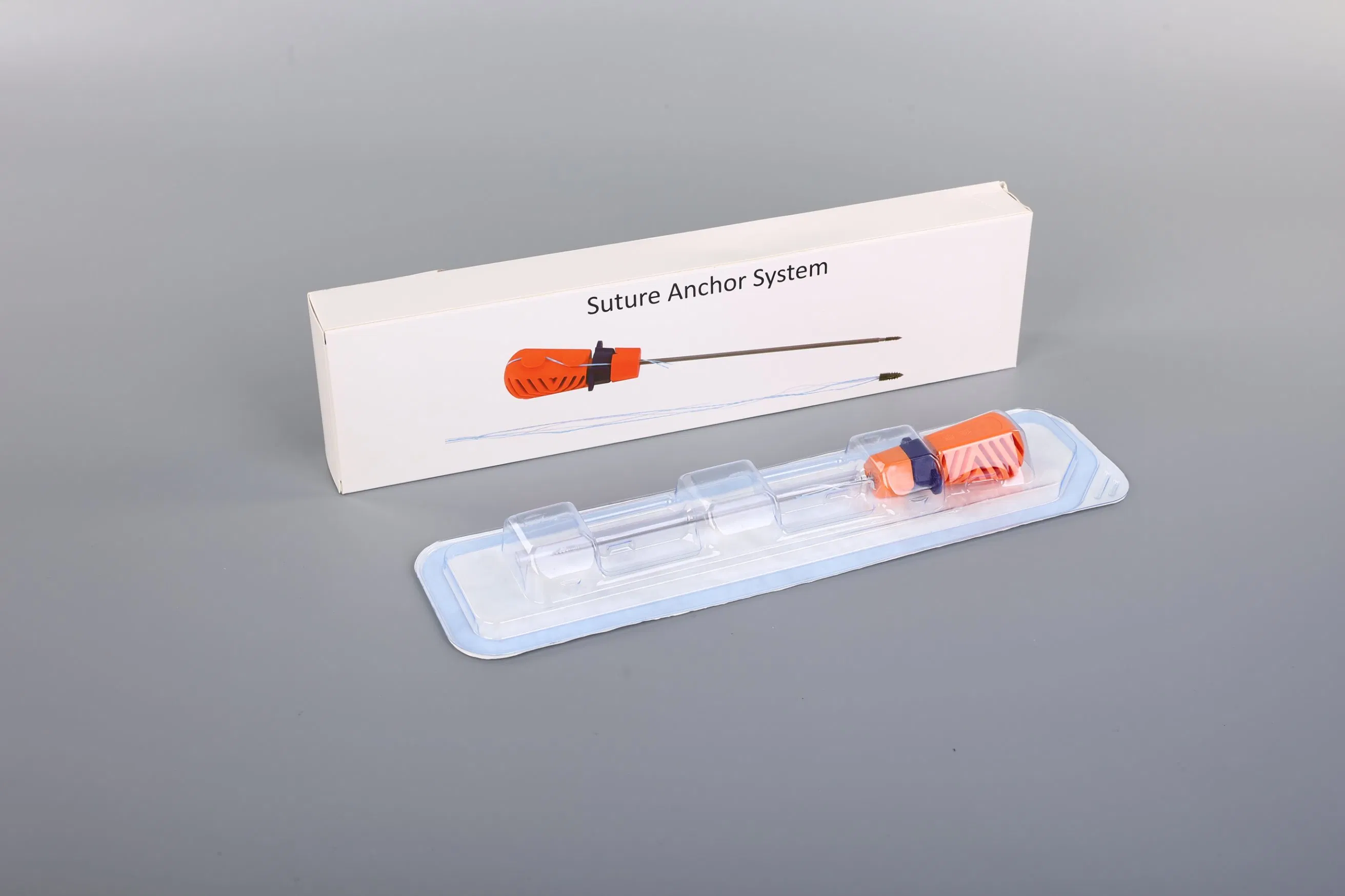 High Performance Uncoated Design Suture Anchor Bolt with Line for Soft Tissue Surgery