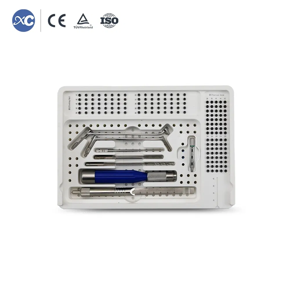 Orthopedic Medical Surgical Manual Power Source Stainless Steel Distal Radius Instruments Set