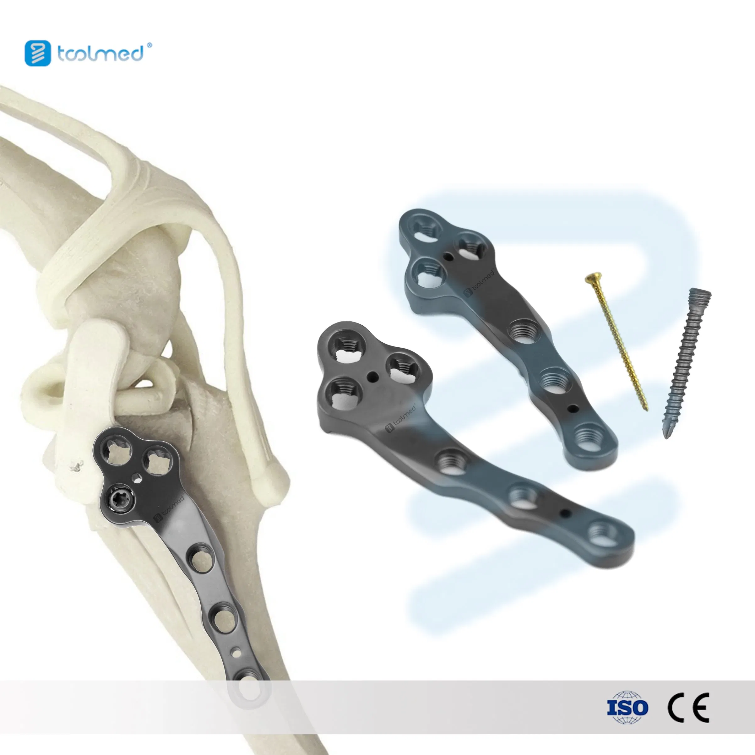 Veterinary Orthopedic Instruments Trauma Kit Tplo Bone Locking Screw Instrument Set for Animal Surgery 2.7/3.5