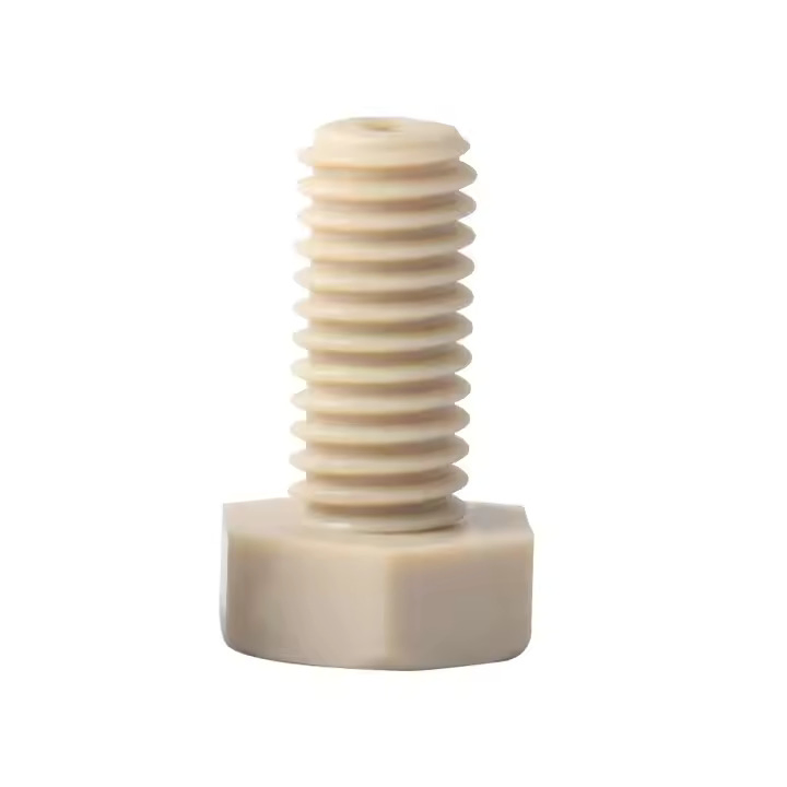 Peek Insulated Plastic Bolt Countersunk Phillips Head Machine Insulated Screw