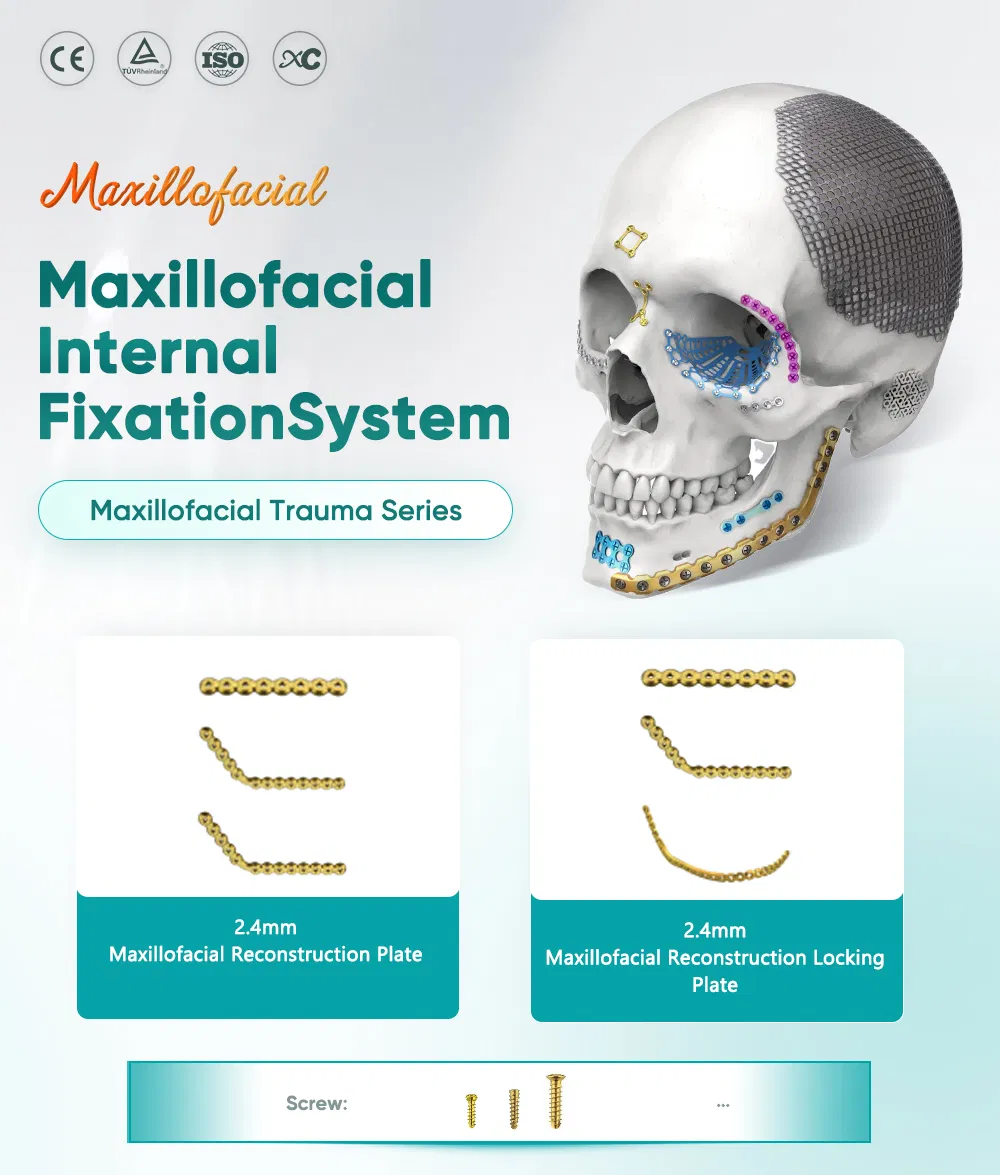 Maxillofacial Reconstruction Plate Header