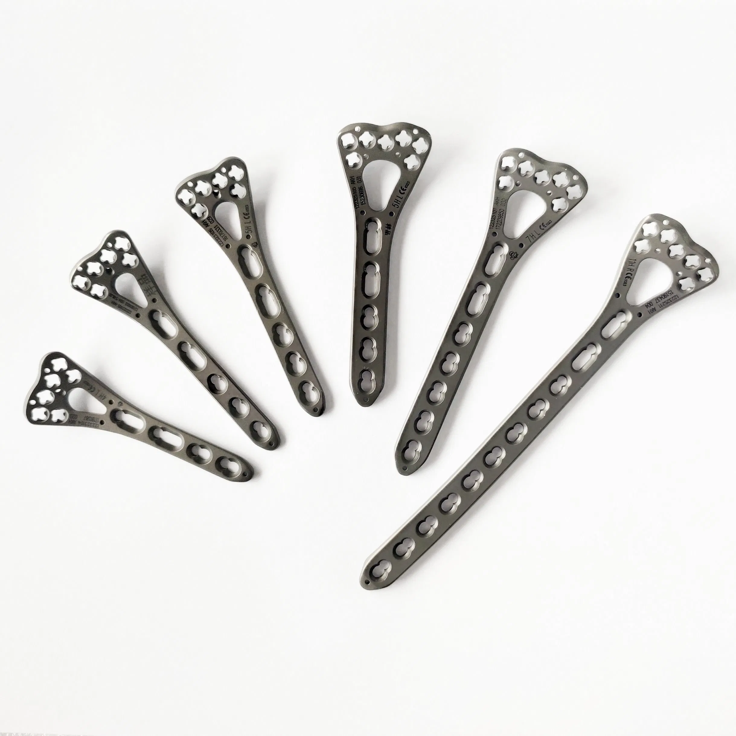 Ao Type Vlp Locking Distal Radius Titanium Bone Plate and Screw Orthopedic Instrument Medical Implants
