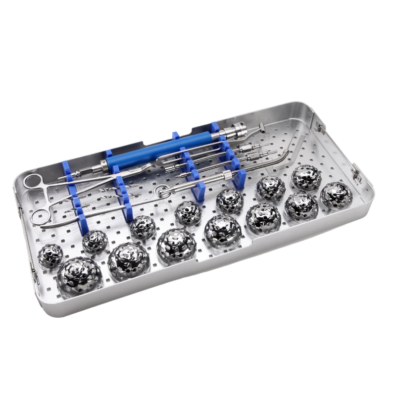 Orthopedic Total Hip Joint Replacement Instrument Set Acetabular Cup Reamer