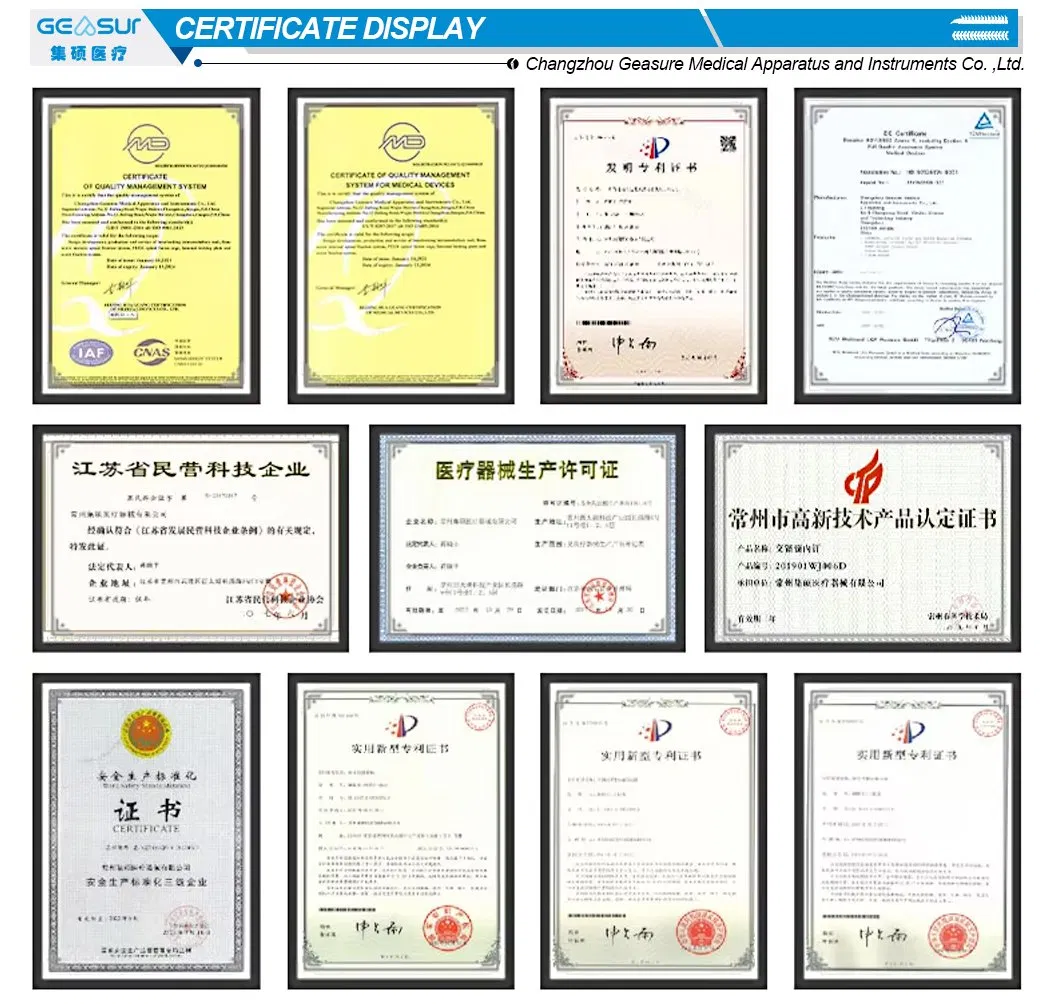 Quality Certifications ISO CE