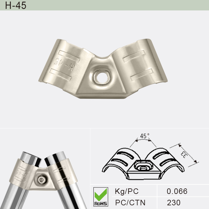 Nickel Plated Joint and Pipe Racking System (H-60)