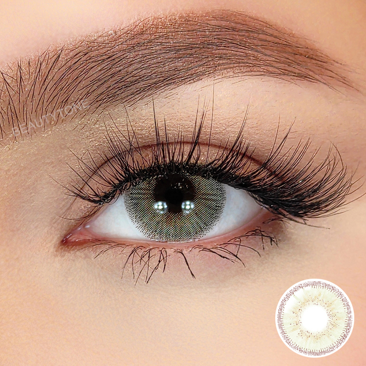 3 Tone Contact Lens Without Power Wholesale BeautyTone Holly wood Ivory 3 Tone 14.2mm Excellent Quality Contact Lenses