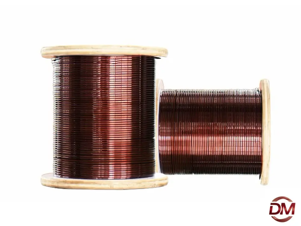Wholesale 180 Class Enameled Flat Copper Wire Exporter, Exporters