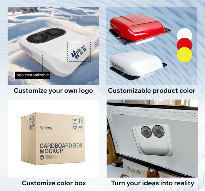 Aire Acondicionado para Mini Camiones Sistemas de Refrigeración Económicos para Camiones