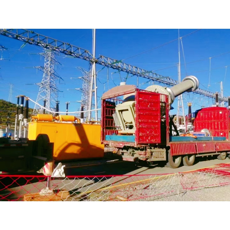 Frecuencia de Potencia Sf6 Sistema de Transformador de Prueba Aislado por Gas