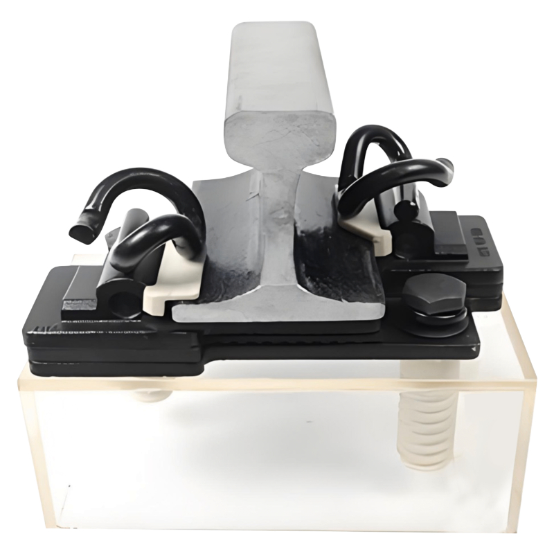 Djk5 Sistema de fijación de rieles conjunto de fijación de amortiguación antivibración durmientes de concreto
