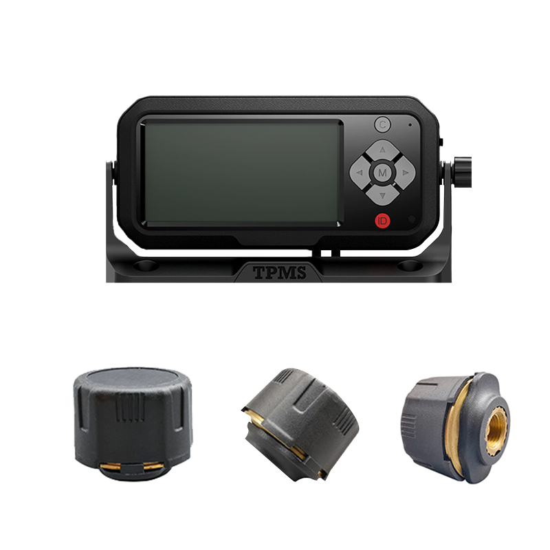 Sistema de Monitoreo de Presión de Neumáticos Solar para Camiones y Vehículos Recreativos con 6-26 Sensores Externos