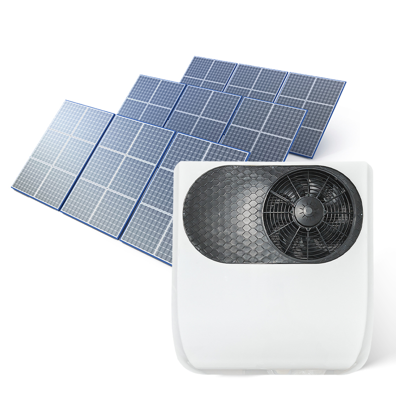 Precio de fábrica al por mayor sistema de aire acondicionado eléctrico 12V aire acondicionado automático para techo de cabina de camión