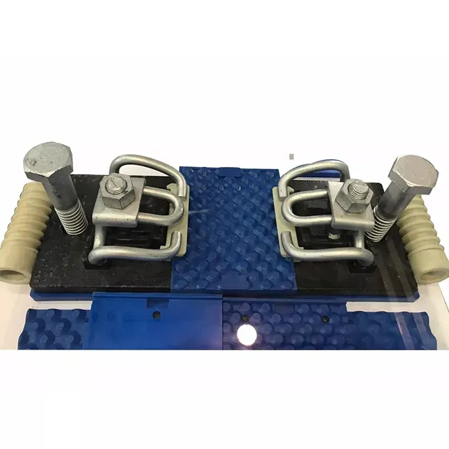 Djk5 Sistema de fijación de rieles conjunto de fijación de amortiguación antivibración durmientes de concreto
