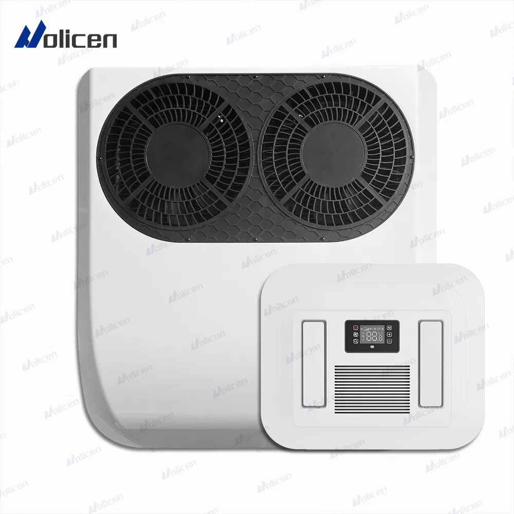 Sistema de aire acondicionado para coches a precio de fábrica barato 12V 24V 48V aire acondicionado de techo para camiones