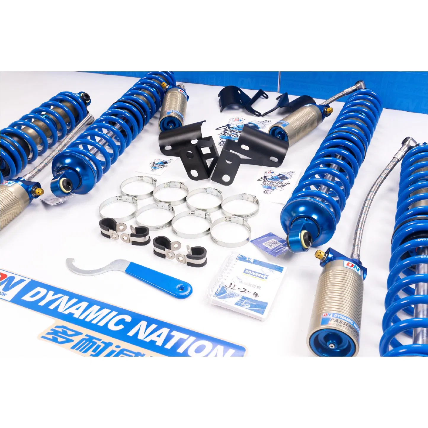 Coche de carreras todoterreno DN Performance 4X4 con amortiguador de coilover ajustable para Jeep Wrangler Jl 2-4"Lift pieza de automóvil