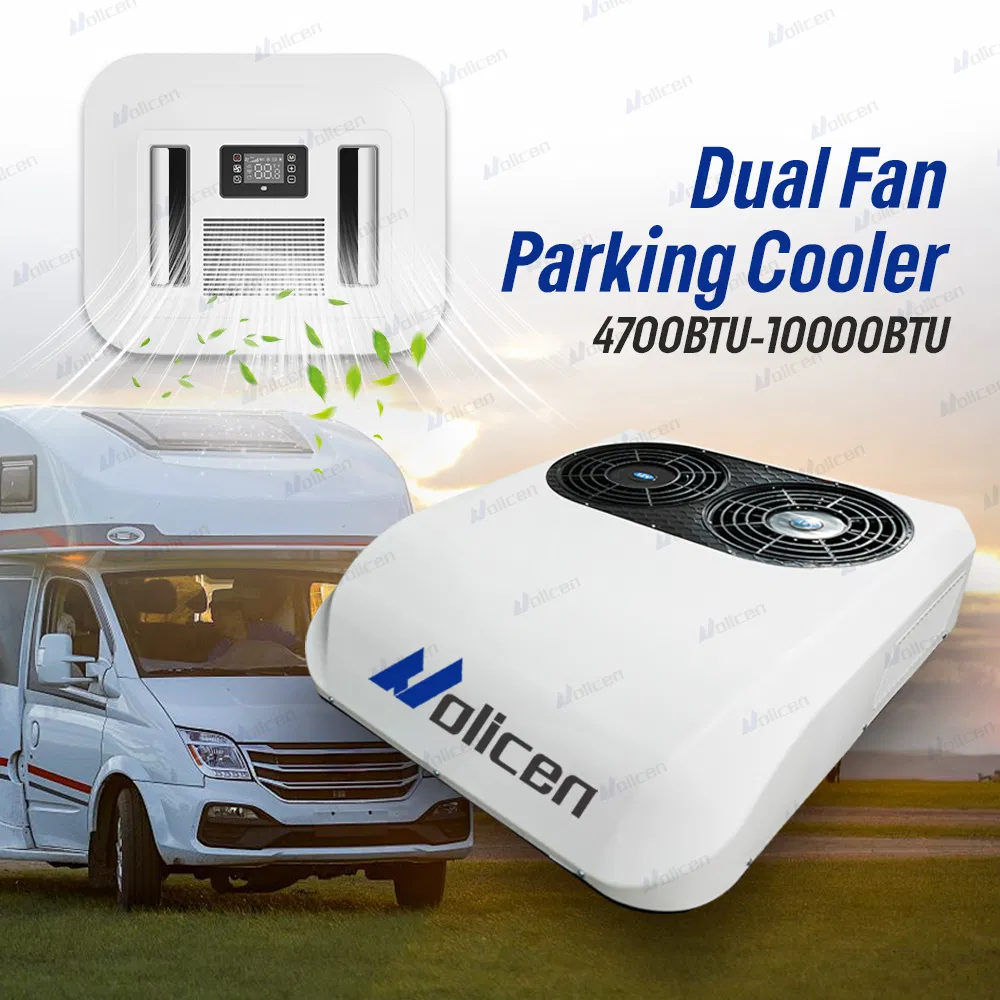 Sistema de aire acondicionado para coches a precio de fábrica barato 12V 24V 48V aire acondicionado de techo para camiones