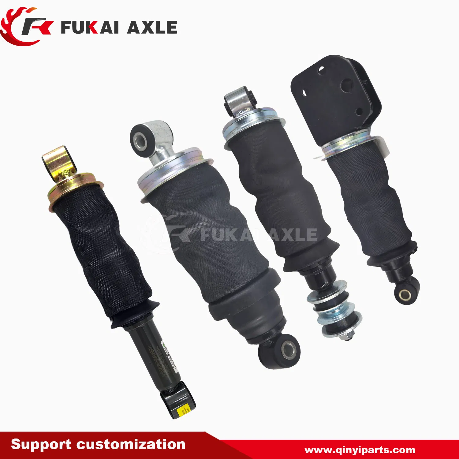 Proveedor de fabricante de equipo original/fábrica de piezas de repuesto y accesorios para camiones y automóviles, bolsa de suspensión de aire de goma y acero delantera y trasera, resorte, amortiguador