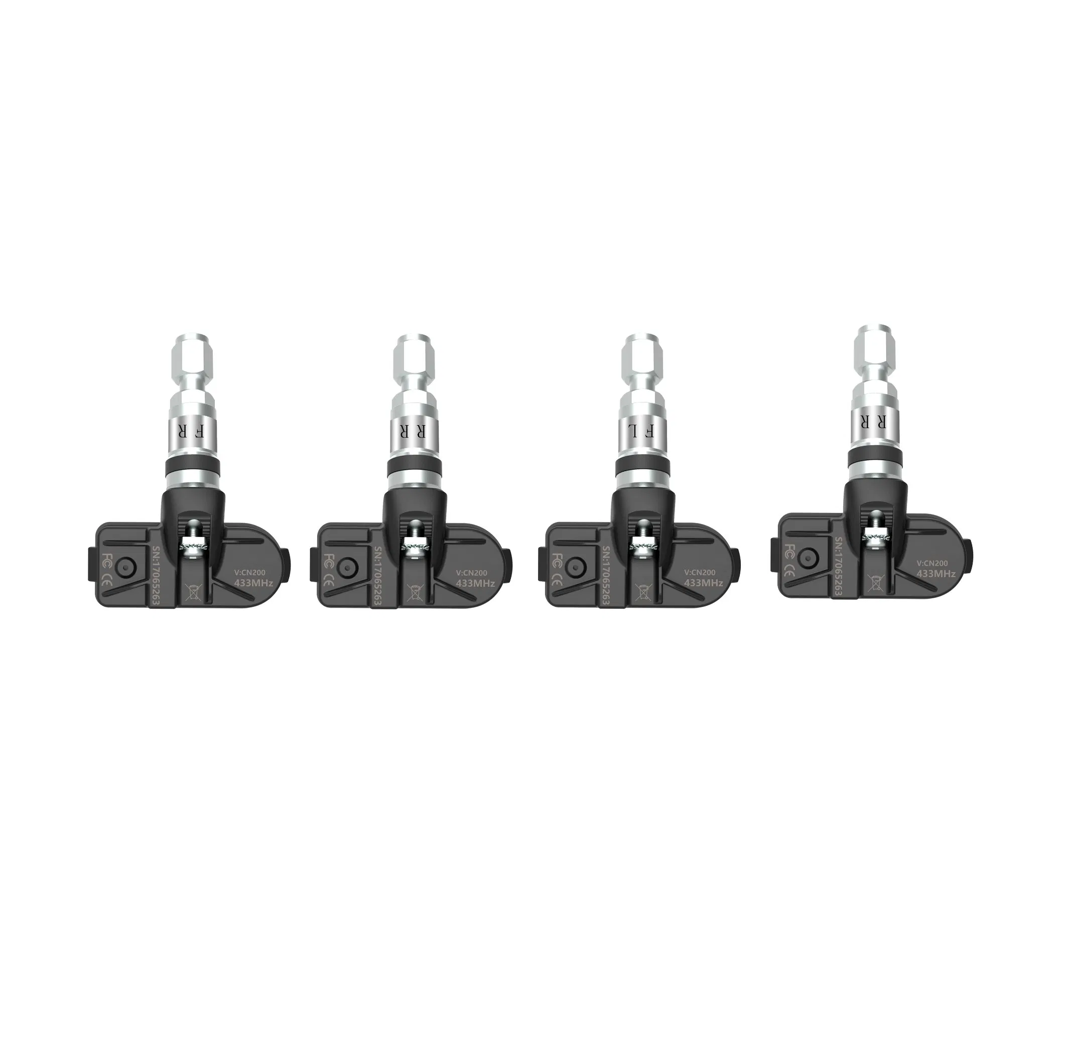 Sistema de Monitoreo de Alarma de Presión de Neumáticos para Automóviles Inteligentes, Sensor de Neumático TPMS Programable Universal