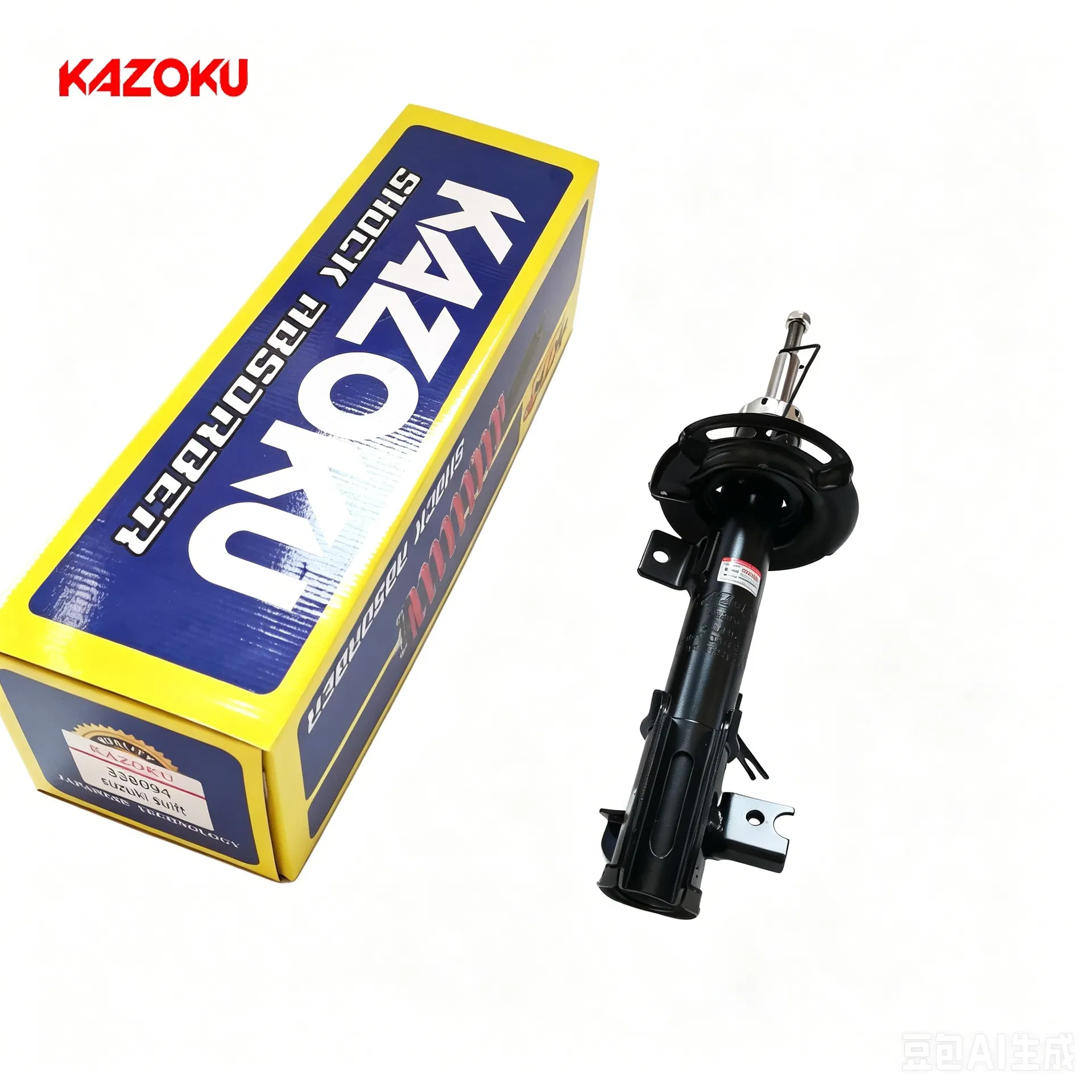 Sistemas de Suspensión Automática para 338094 Amortiguador Frontal Estribo Compatible con Suzuki Swift Car