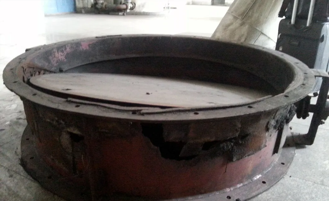 Amortiguador de gases de combustión