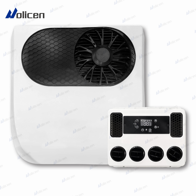 Nuevo Sistema de Aire Acondicionado 12V 24V Aire Acondicionado para Camiones en Techo Aire Acondicionado para RV