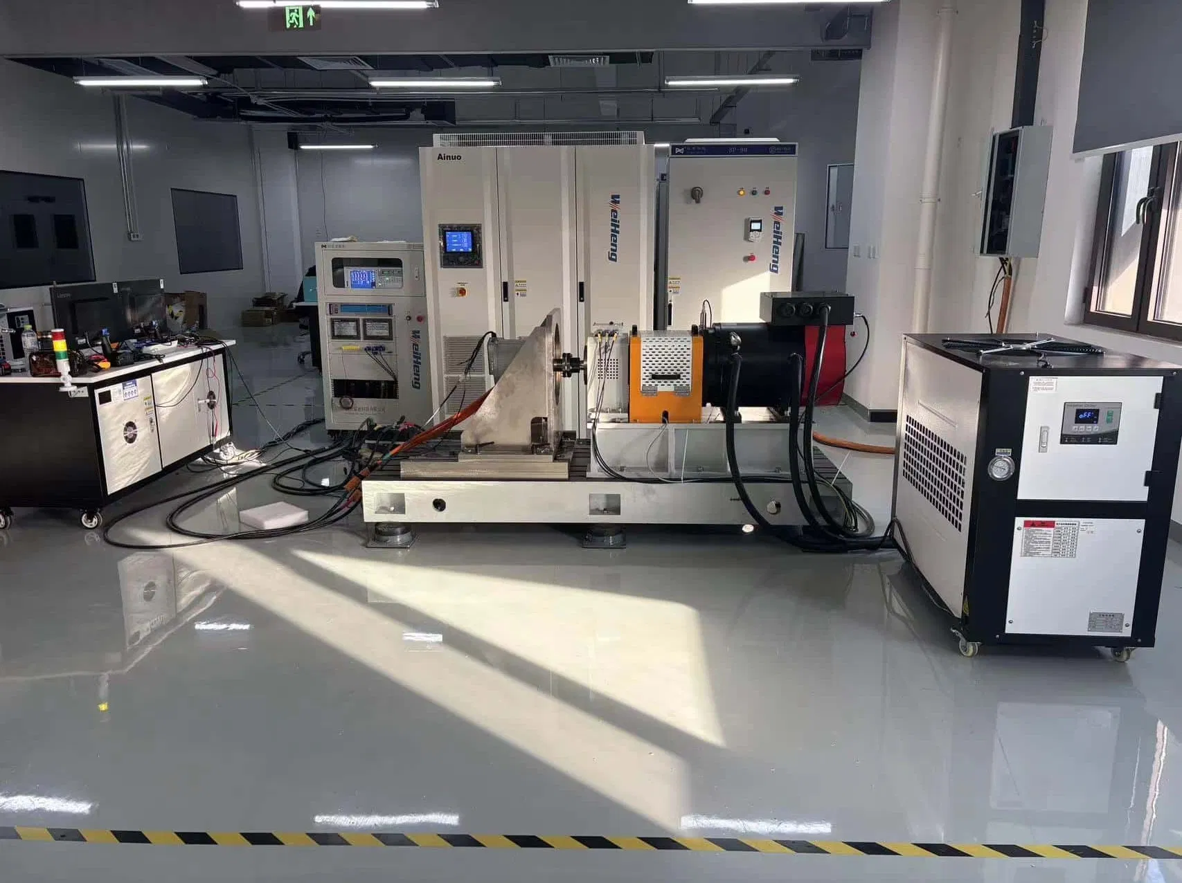 Operar en Cuatro Cuadrantes Sistema de Prueba de Motor de Tracción Eléctrica Modular Integrado Eficiente