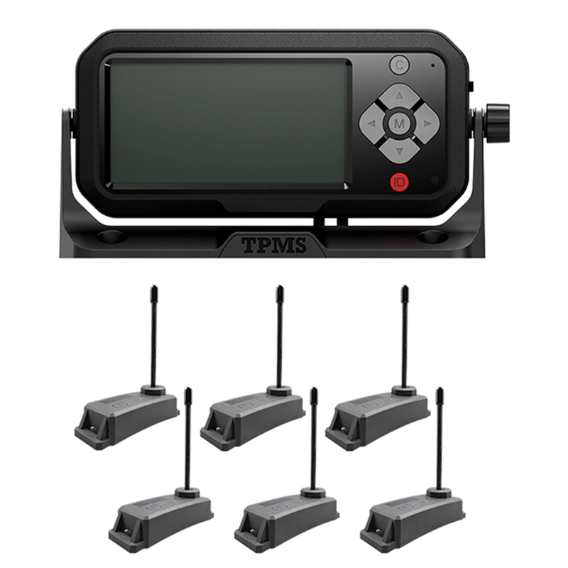 7 Neumático 14 Neumático 26 Neumático Vacío Neumático Correa de Remolque Sensor Minería Coche Semirremolque Sistema Inteligente de Monitoreo de Presión de Neumáticos TPMS