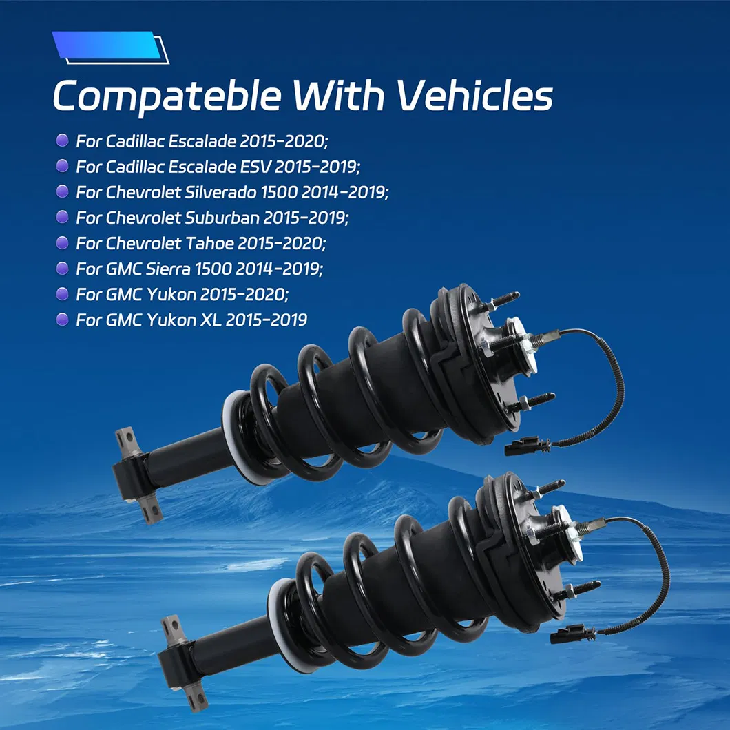 Ty 2015-2020 2PCS Conjunto de Amortiguadores de Suspensión delantera con Control de Suspensión de Magnetorresistencia