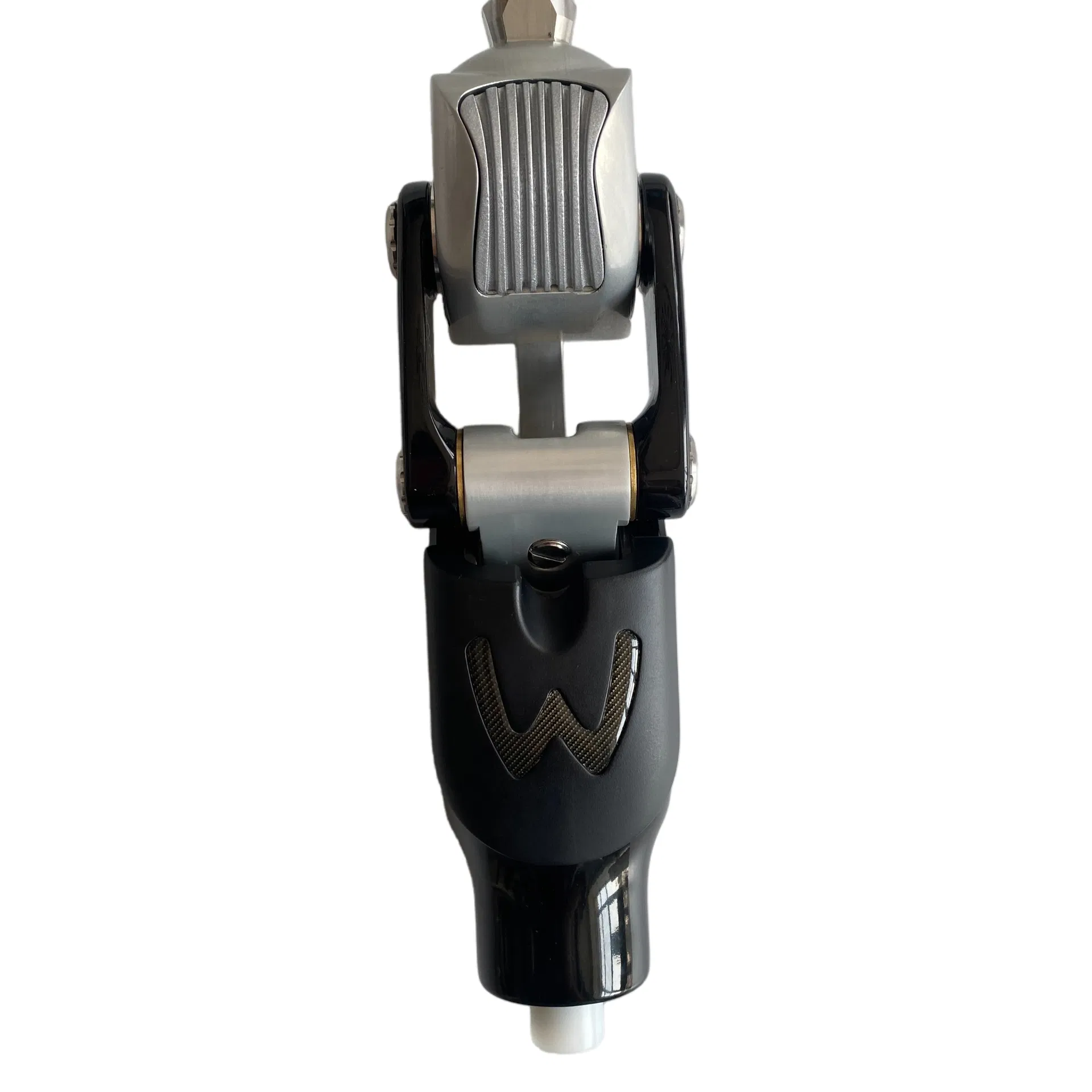 Sistema de articulación de rodilla hidráulica de siete ejes de aleación de aluminio y magnesio premium
