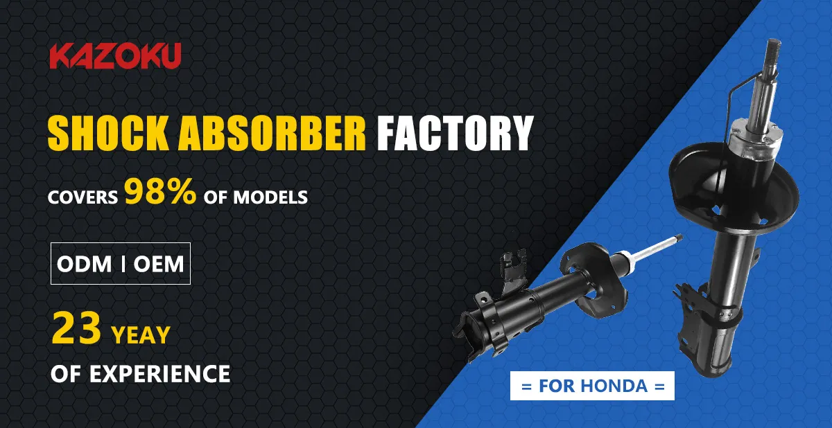 Amortiguador delantero 331050 Amortiguador de suspensión para automóvil Honda Cr-V, reemplazo OEM de soporte con calidad mejorada