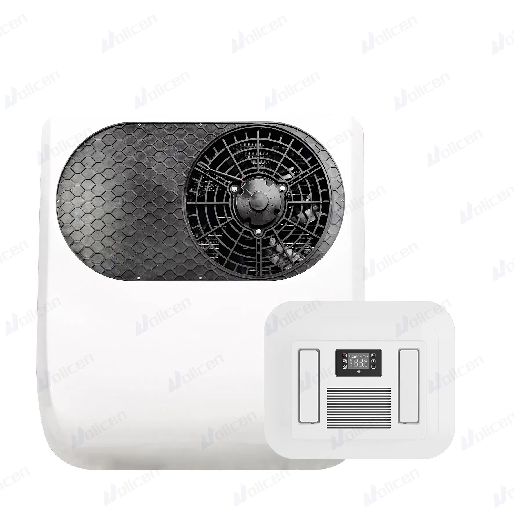 Sistema de aire acondicionado eléctrico de buena calidad directamente de fábrica para cabina de camión y furgoneta