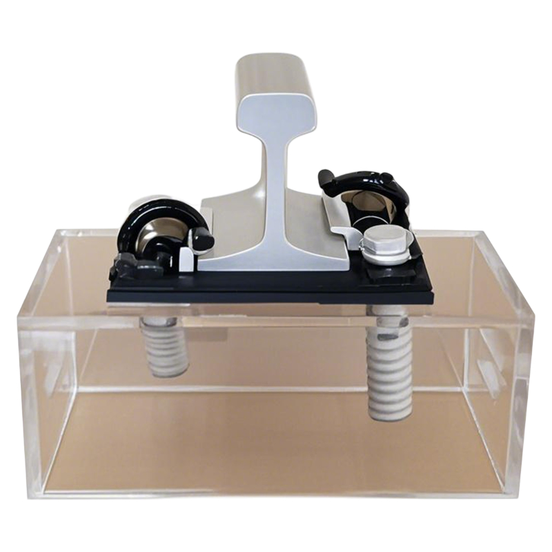 Djk5 Sistema de fijación de rieles conjunto de fijación de amortiguación antivibración durmientes de concreto