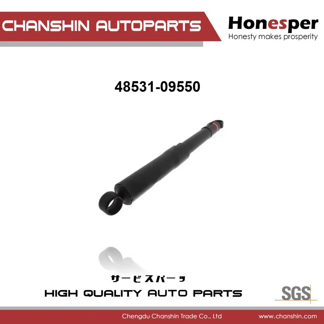 Piezas de repuesto de automóviles al por mayor, piezas de suspensión, amortiguador trasero para Toyota Hilux Vigo Fortuner Kun26 48531-09550