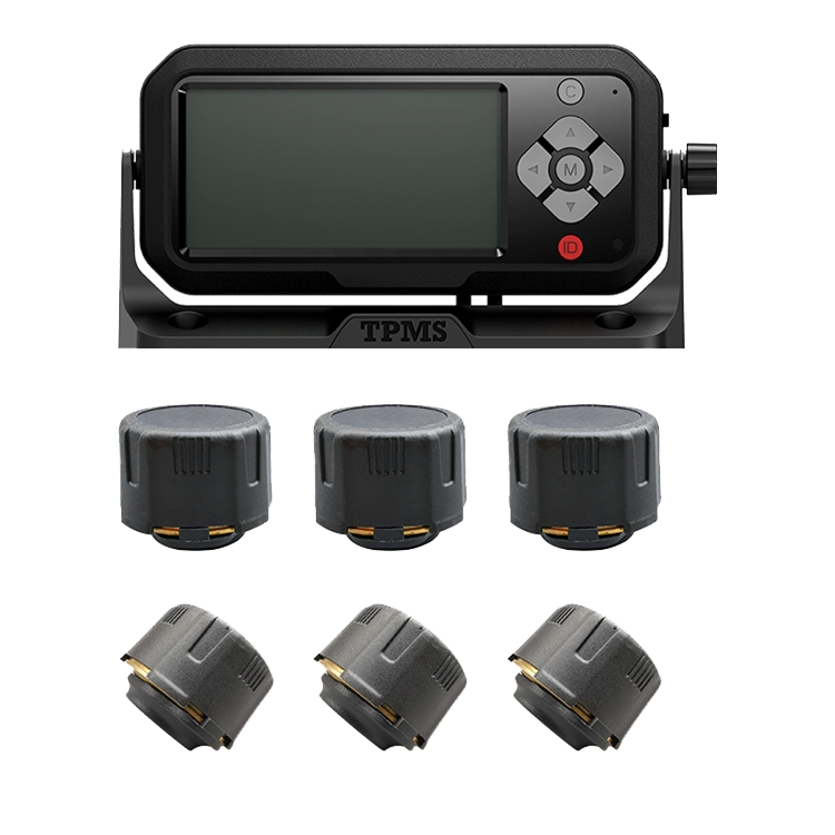 Sistema de monitoreo de presión de neumáticos para vehículos de 26 ruedas con equipo de prueba de vehículos externo Sensor repetidor