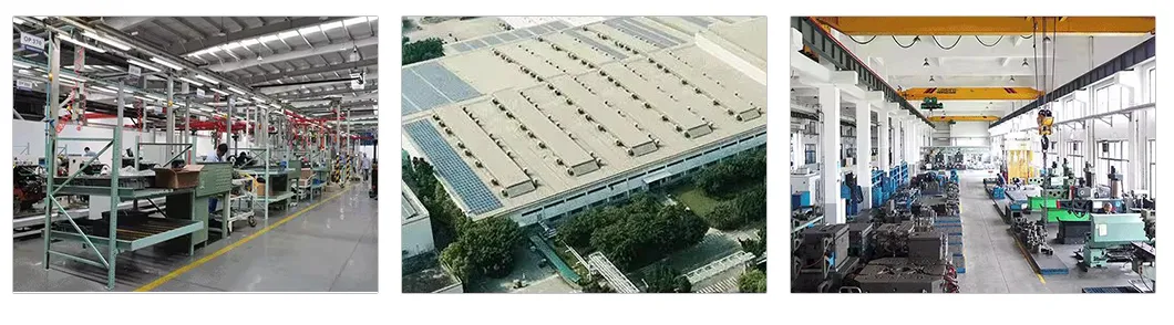 Línea de producción e instalaciones de la fábrica