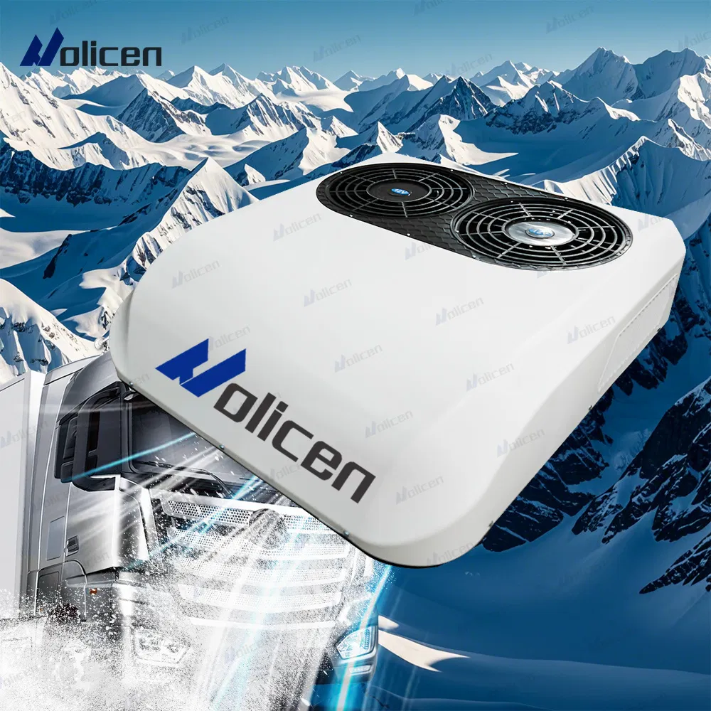 12V 24V 48V Sistema de Aire Acondicionado para Camiones 10000BTU Coche Eléctrico 12V Aire Acondicionado