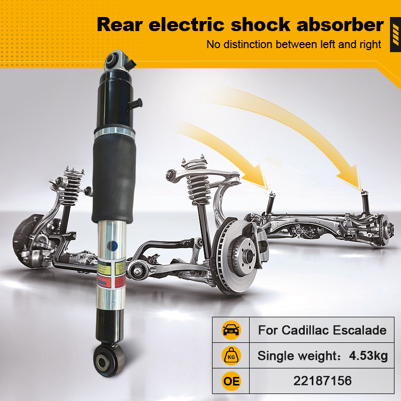 Amortiguador de aire trasero 1PCS para suspensión neumática de Cadillac Escalade Suspensión de aire eléctrica 07-13 OEM: 25979391/25979393/25979394