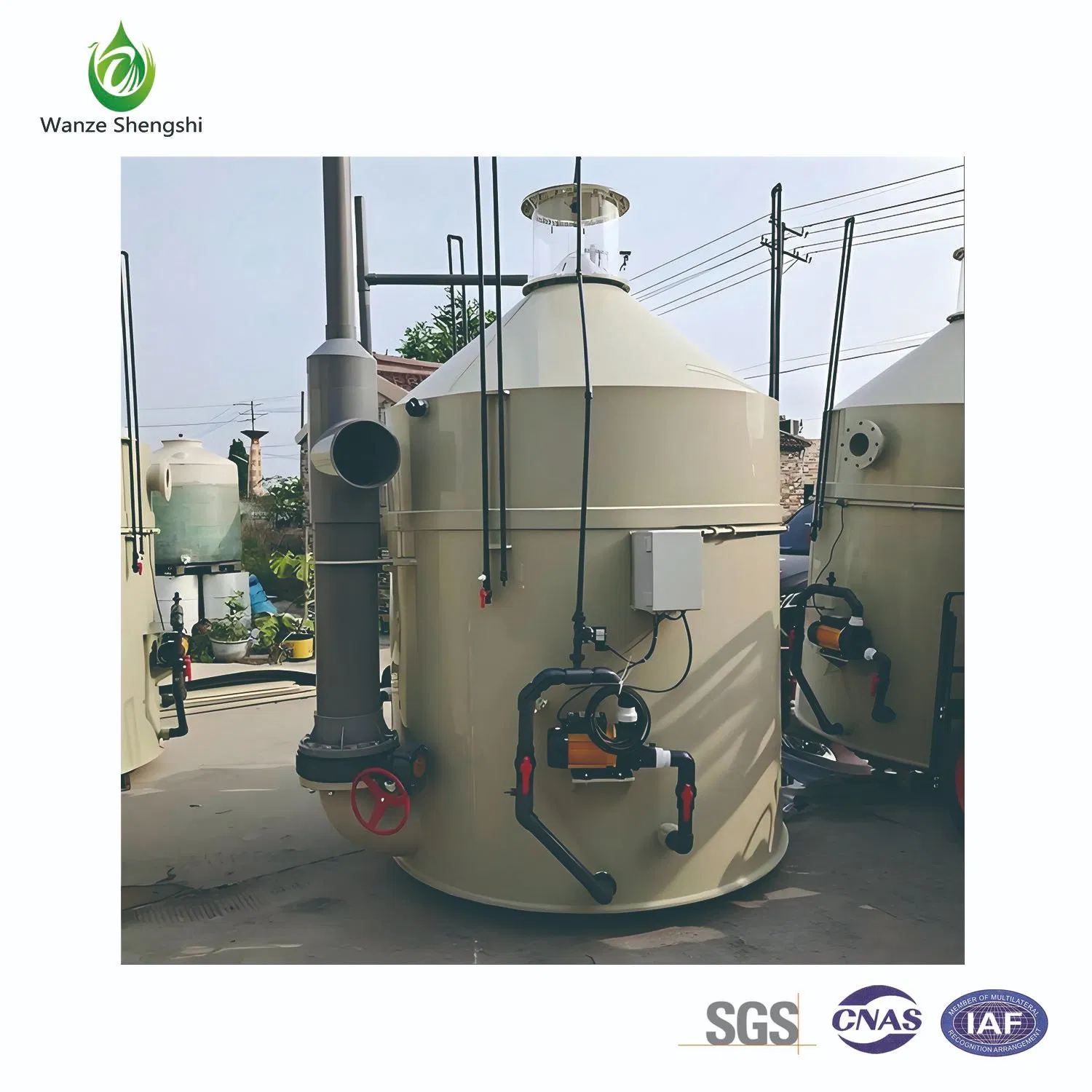 Skimmer de proteínas de acuicultura a escala industrial/Sistema de acuicultura en recirculación/RAS
