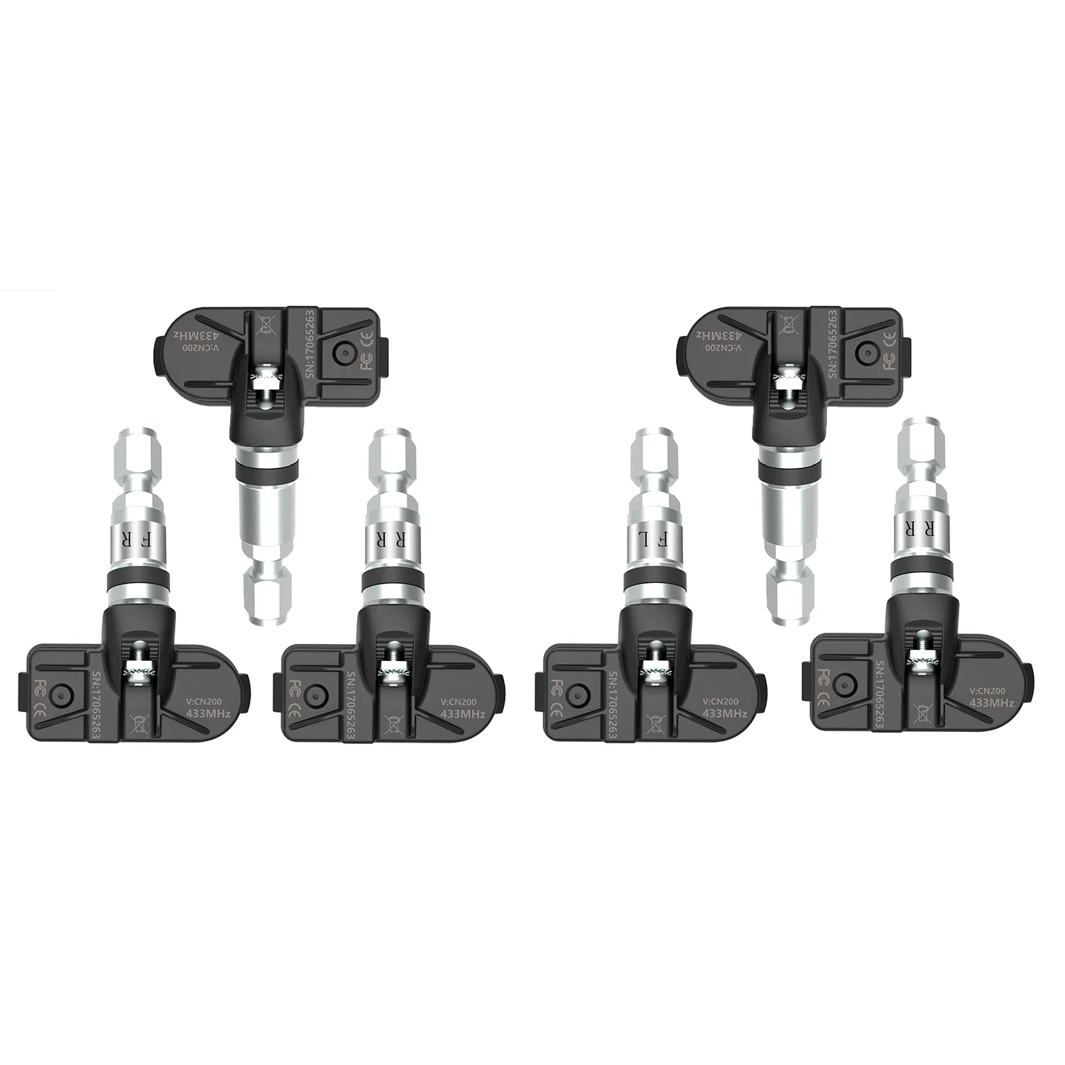Sistema de visualización solar para automóviles inteligentes Sistema de monitoreo de presión de neumáticos Sensor TPMS