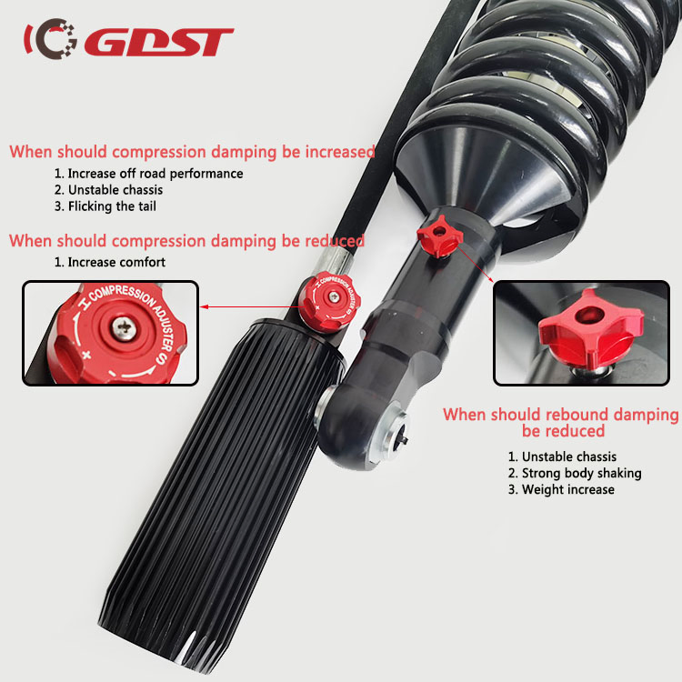 Amortiguadores Ajustables Gdst Coilover 4X4 Suspensión de Carreras de Alta Calidad para Mitsubishi Pajero Io