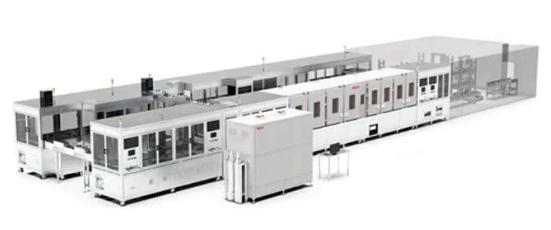 Línea de producción de conjunto de válvulas de solenoide CDC