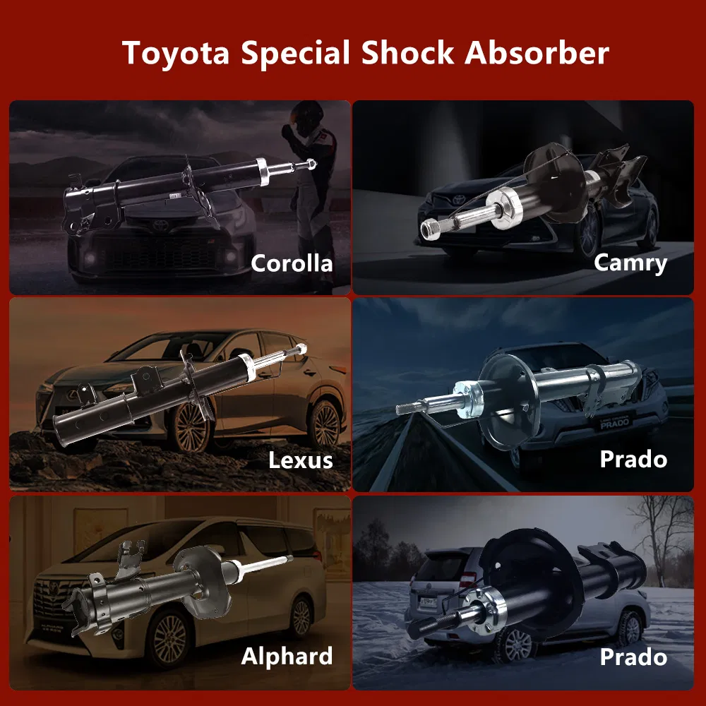 para amortiguador delantero Kyb suspensión para vehículo automotriz autos amortiguadores para coches japoneses