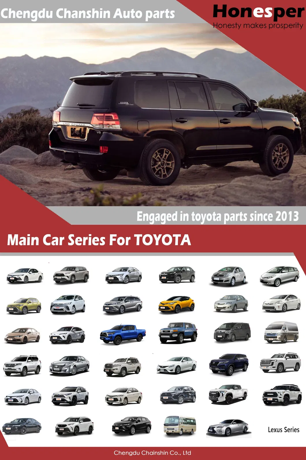 Piezas de repuesto de automóviles al por mayor, piezas de suspensión, amortiguador trasero para Toyota Hilux Vigo Fortuner Kun26 48531-09550