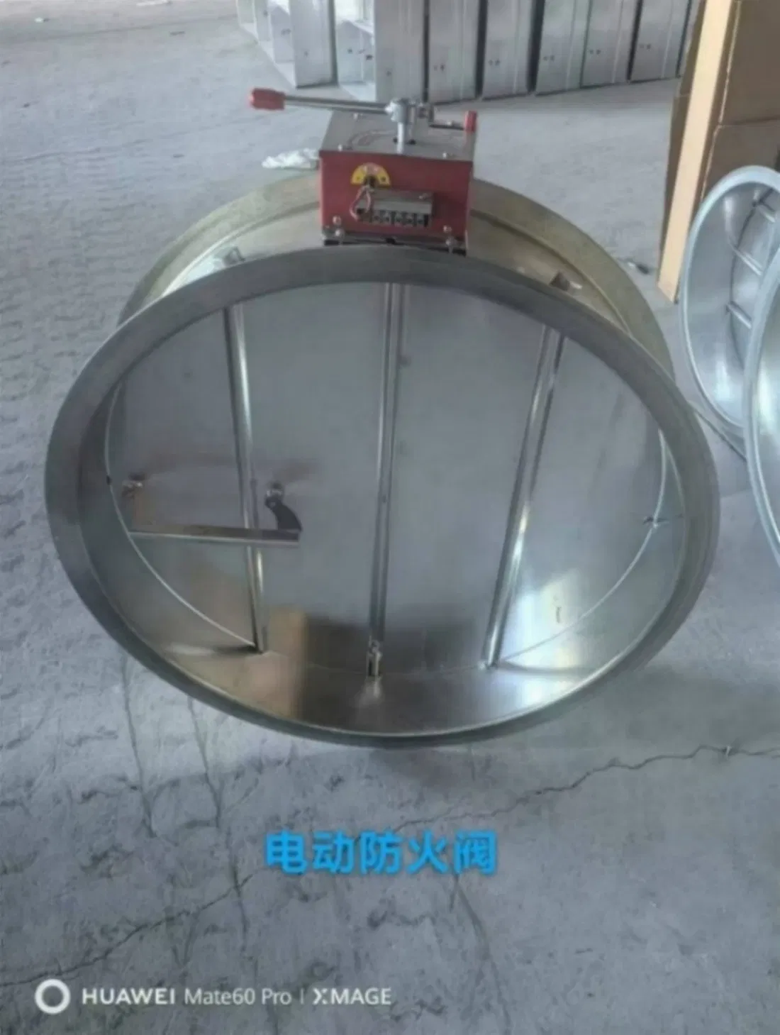 Fabricante Suministrado Cortafuegos Eléctrico de Acero Inoxidable Resistente a Altas Temperaturas 70 280 Grados Partes de Sistemas HVAC