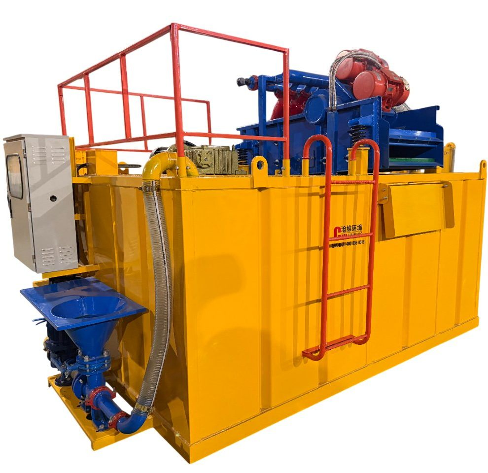 Sistema de Lodo Integrado para Mezcla y Separación de Lodo en Utilidades/Perforación Horizontal Direccional/Túneles Micro en Construcción de Campos Petroleros