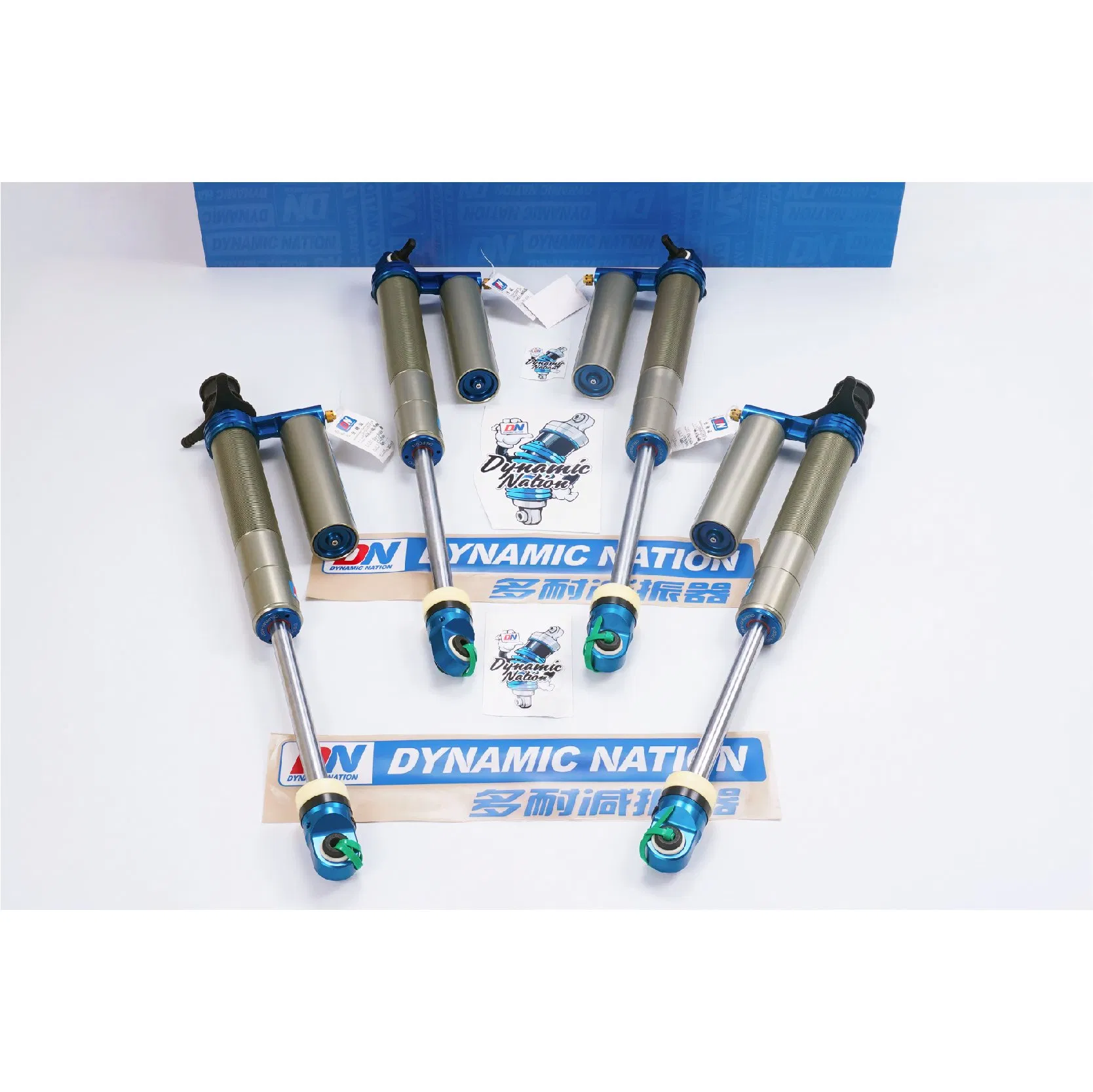 Amortiguador ajustable de reservorio para coche de carreras todoterreno DN Performance para Wrangler Jk 4" parte de suspensión elevada