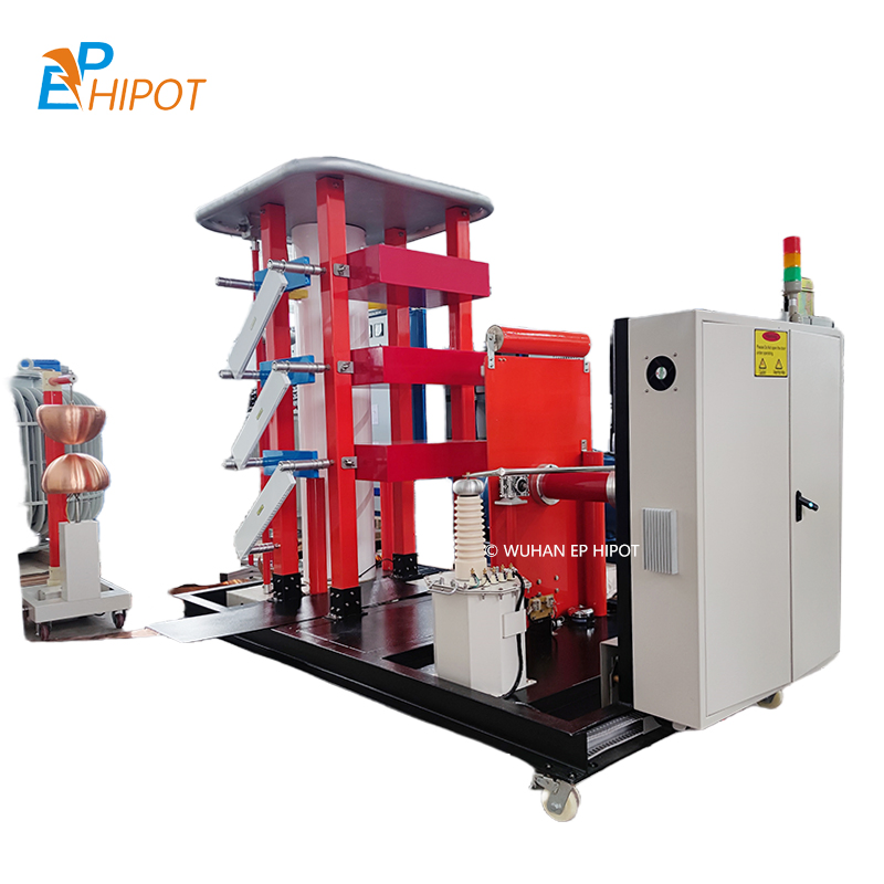 Fabricante de Ephipot de Wuhan 400kv 30kj Generador de Voltaje de Impulso Sistema de Prueba de Voltaje de Impulso
