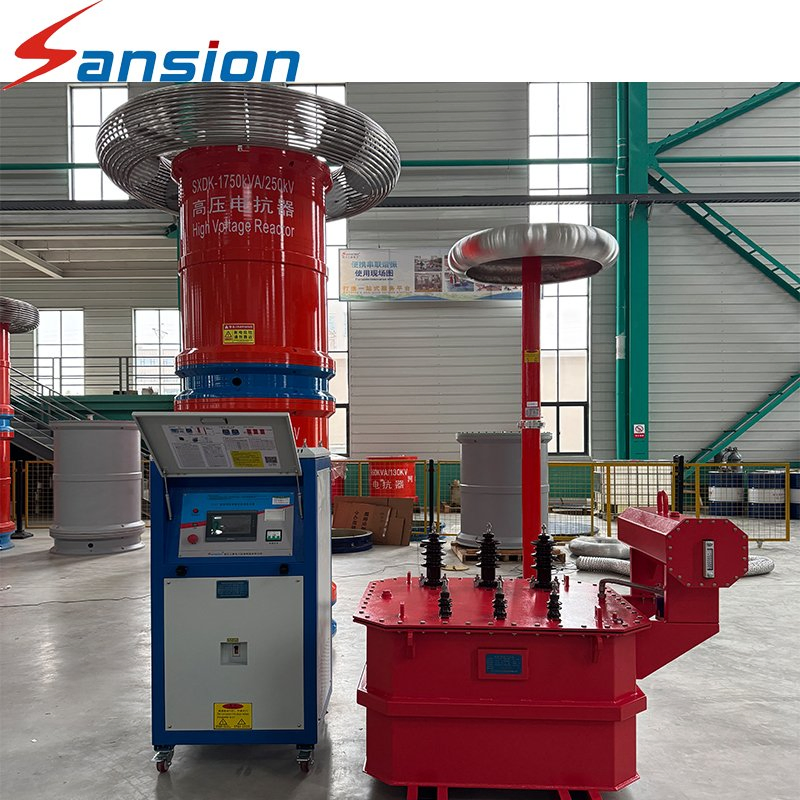 Dispositivo de Prueba de Resonancia Variable de Frecuencia de Serie de Alta Tensión Sistema de Prueba Resonante de Corriente Alterna