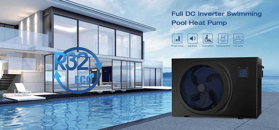 Sistema de bomba de calor para piscina de buena calidad, ahorro de energía y bajo ruido utilizado para enfriamiento